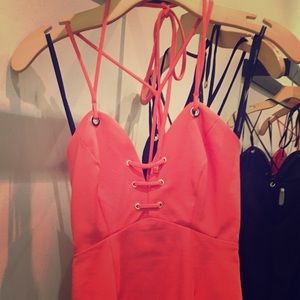 Guess Coral Pink Dress